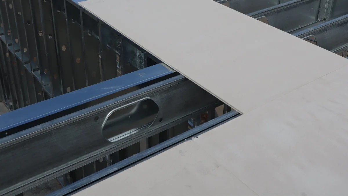 Feuerbeständiger MgO-Unterboden