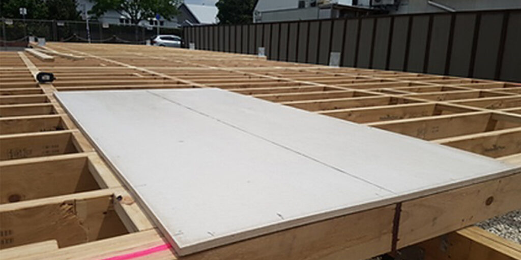 MGO Board Subflooring in modern construction