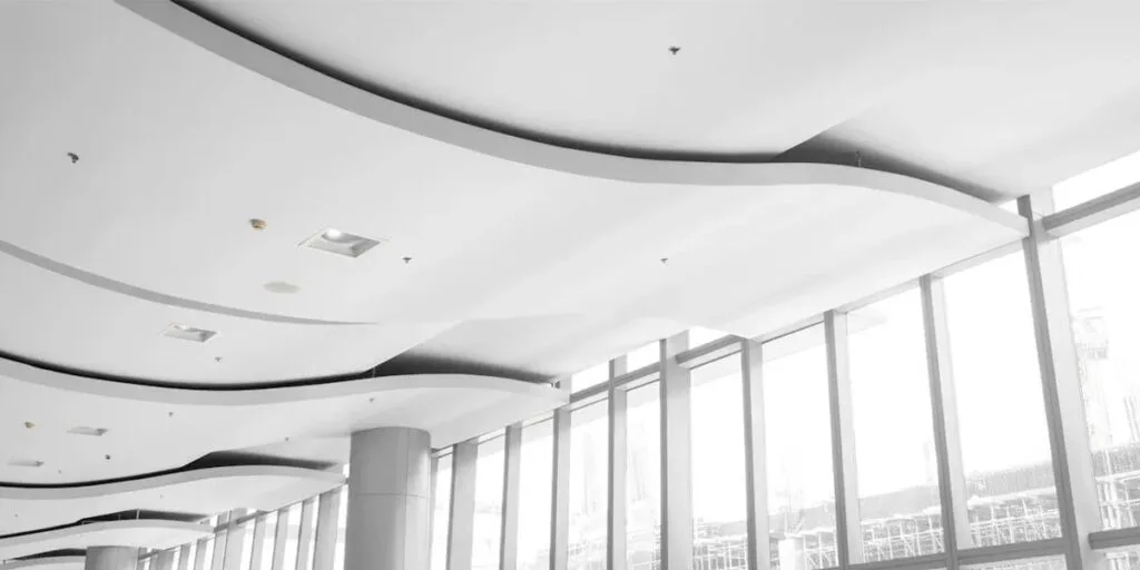 Techo de tablero de silicato de calcio