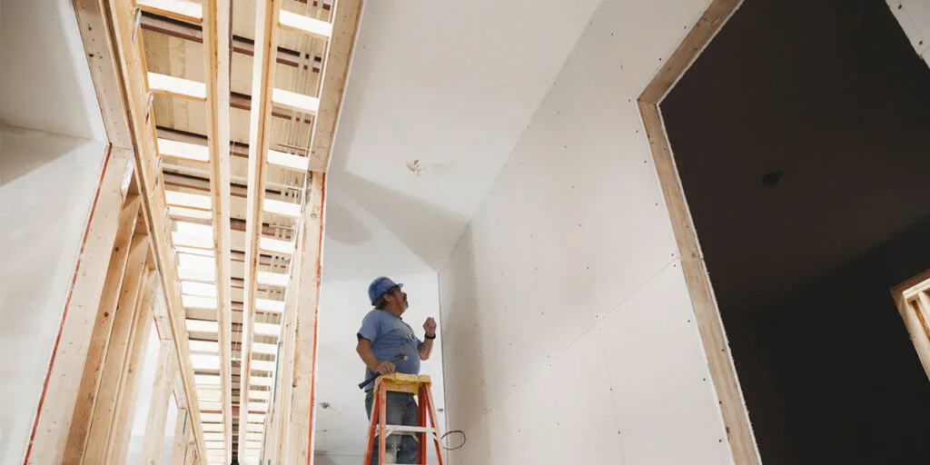 modulares MGO-Plattenhaus