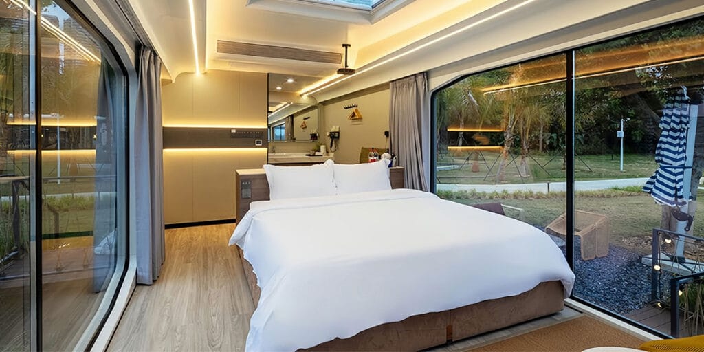 Modern Capsule House Subfloors