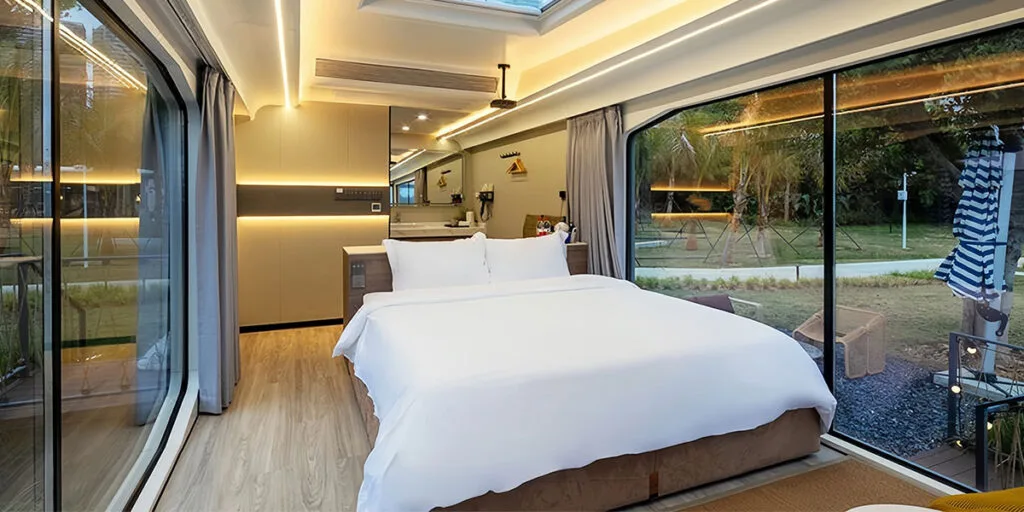 أرضيات فرعية لمنزل كبسولة حديث