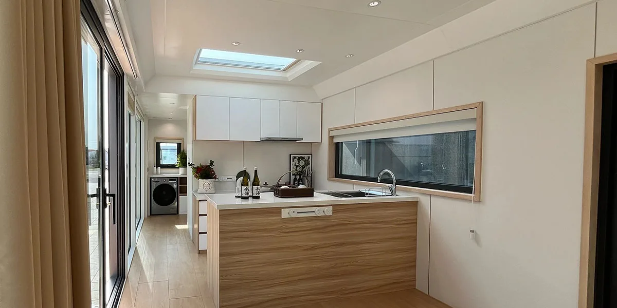 Tableros de techo para casas modulares