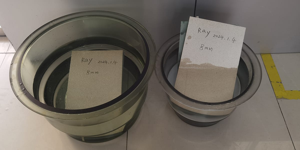 magnesium oxide board water resistant testing