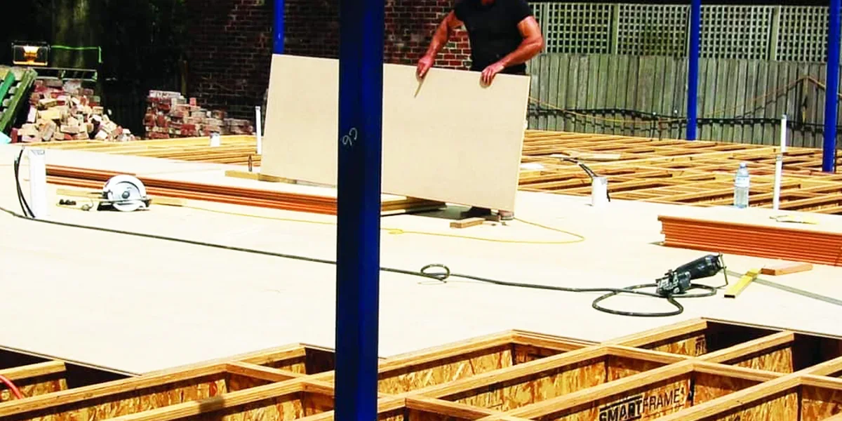 Anleitung zur Installation von Bodenverkleidungsplatten