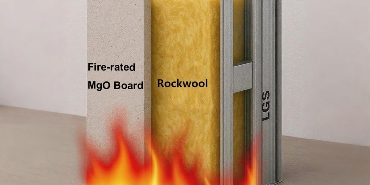 A1 Fire Rated Magnesium Wall Boards