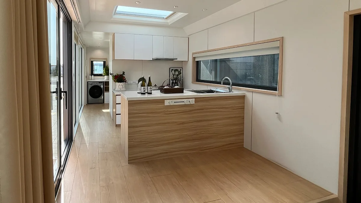 Paneles de óxido de magnesio como tabiques divisorios de edificios