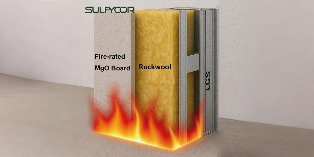 Magnesium Wall Boards Fire Safety