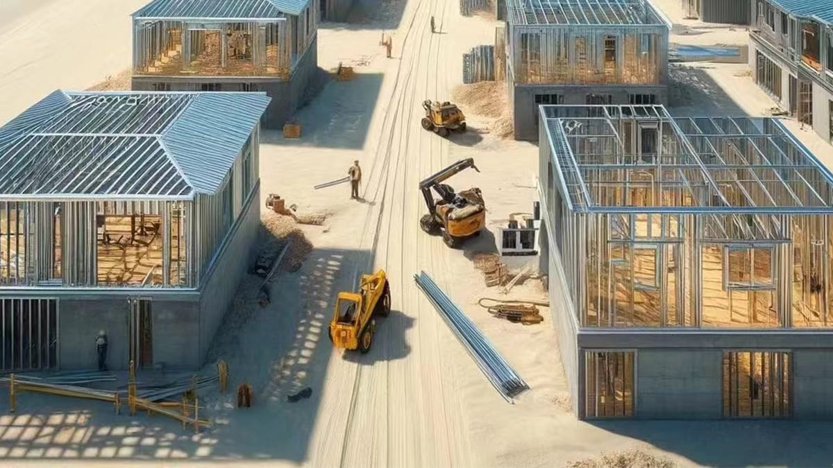 MgO Boards Used In Steel Buildings