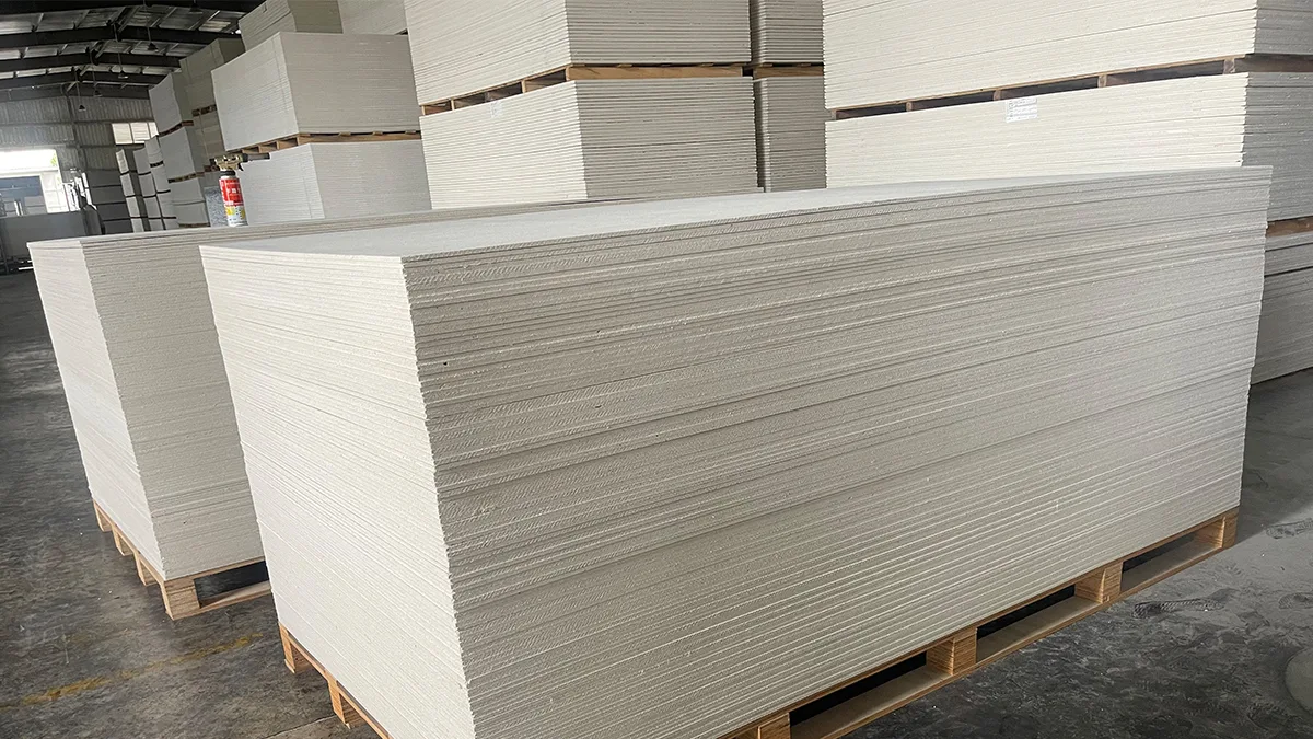 Les panneaux MgO sont différents des cloisons sèches classiques