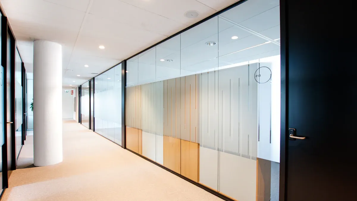 Modular Wall Panels in Office Space