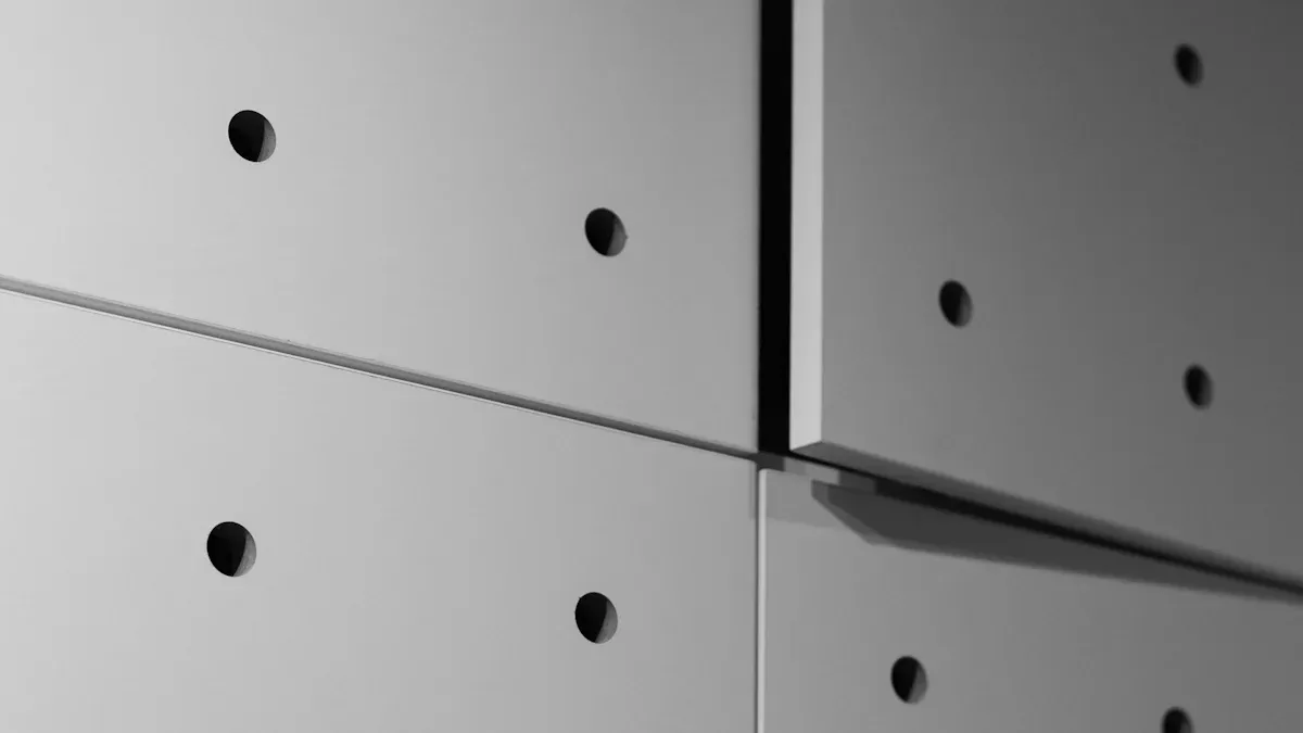 Modular wall panel types by budget