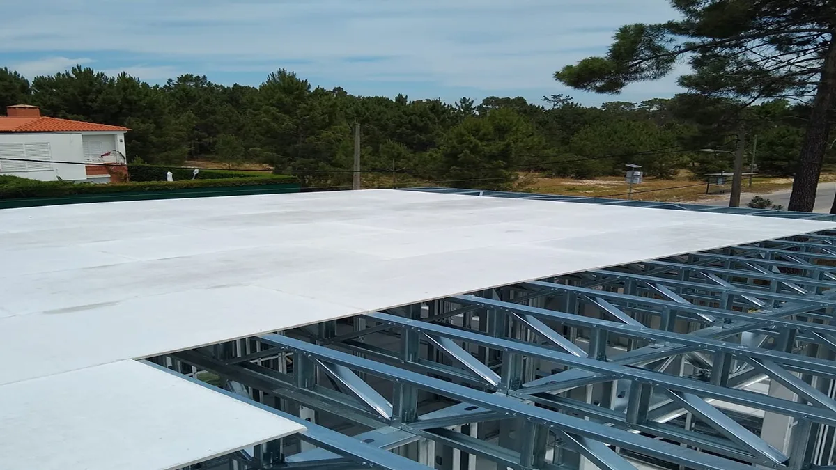 Magnesiumoxid-Unterboden