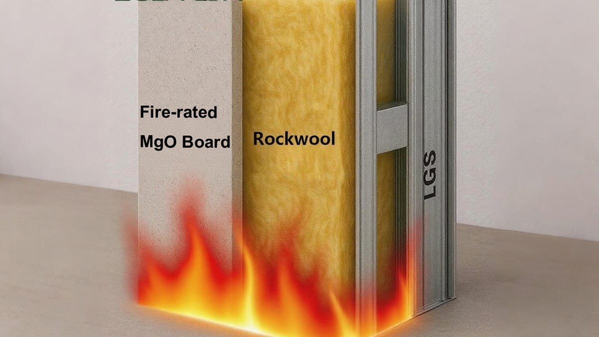 MgO Board Fire Safety