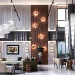 ألواح جدارية مزخرفة في ديكور المنزل