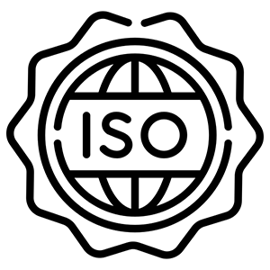 معتمد وفقًا لمعايير ISO الدولية