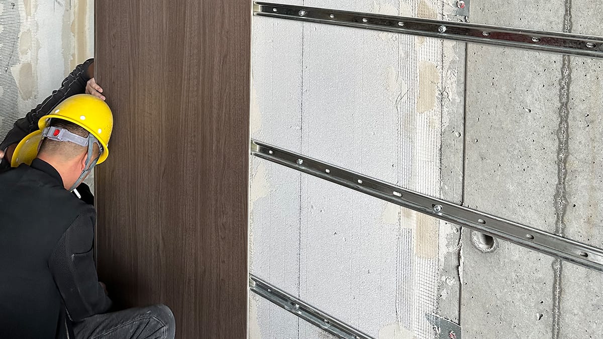 Install MgO Decorative Board