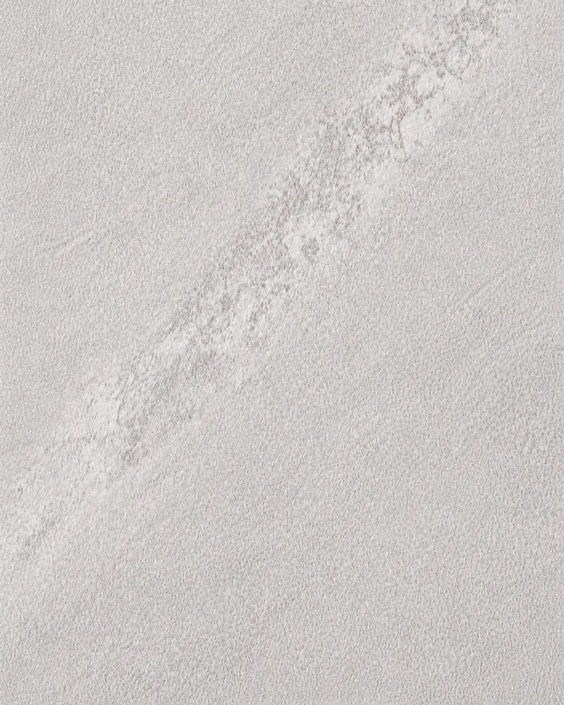 Référence de finition décorative aspect marbre gris clair pour panneau mural en MgO